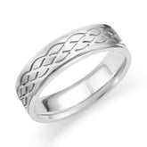 Carved Men's Wedding Band-119-02097/S1210SWR6G